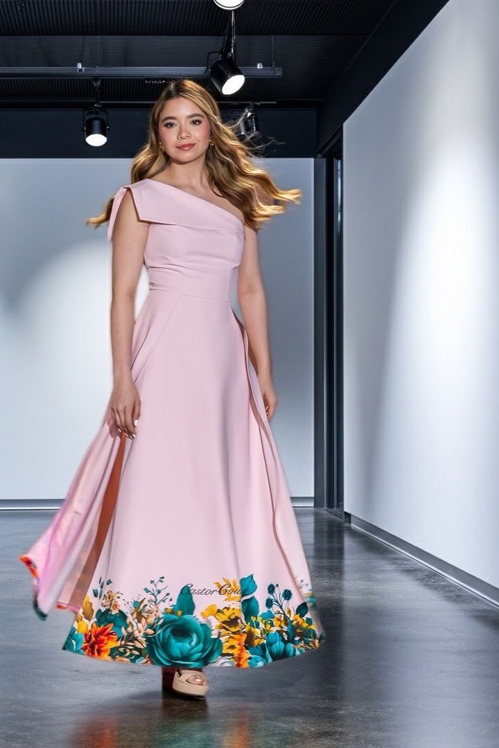 Flowing pink