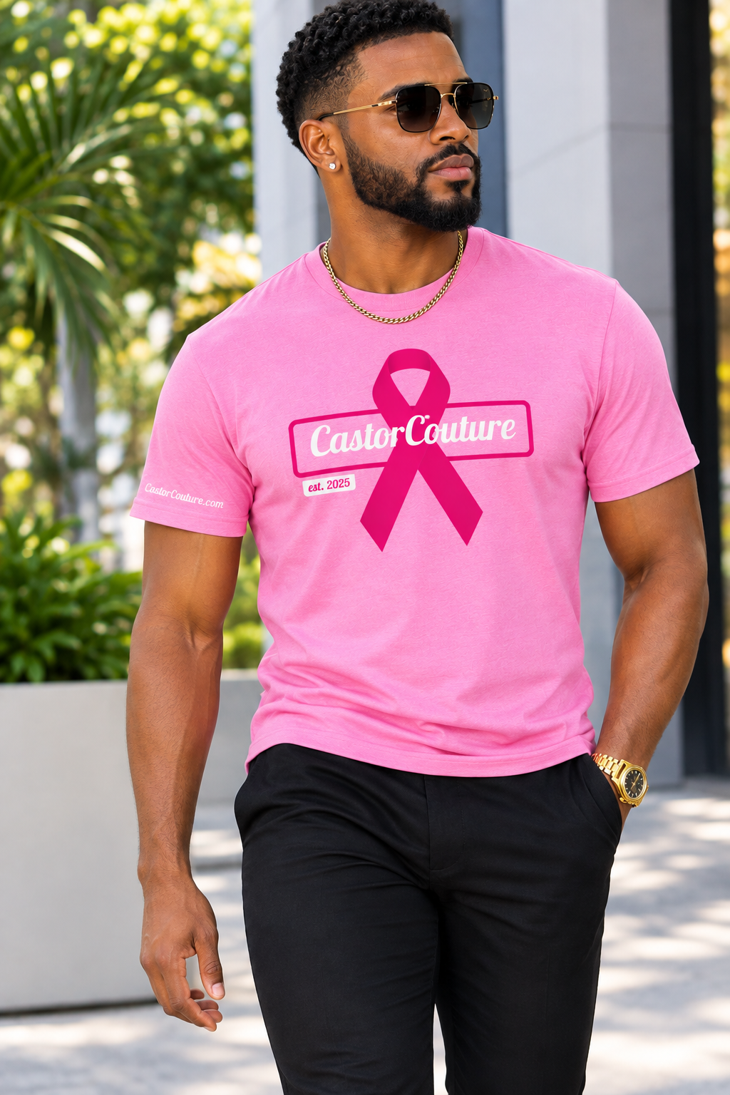 Breast Cancer Awareness Shirt - Men's